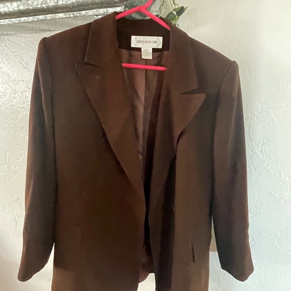 Jones New York Chocolate Outerwear
